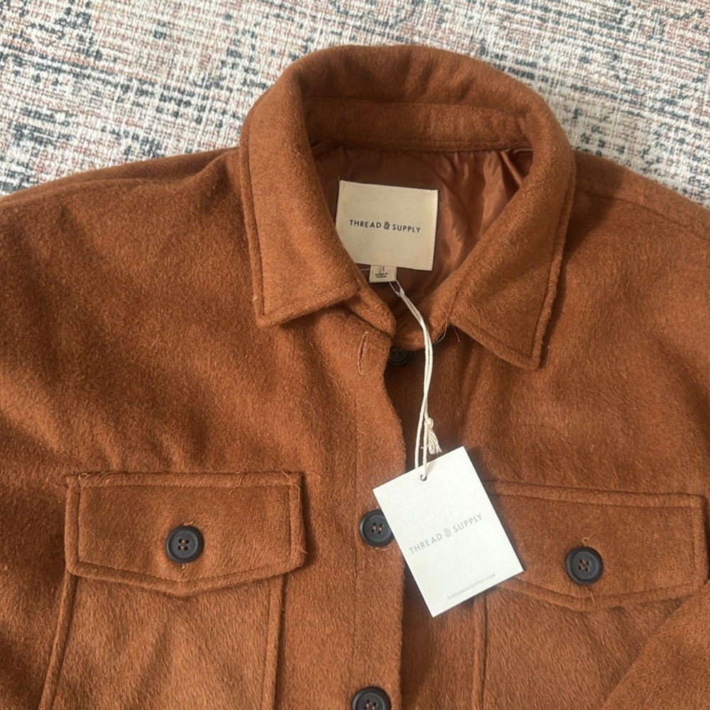 Thread & Supply Brown Jacket - image 2